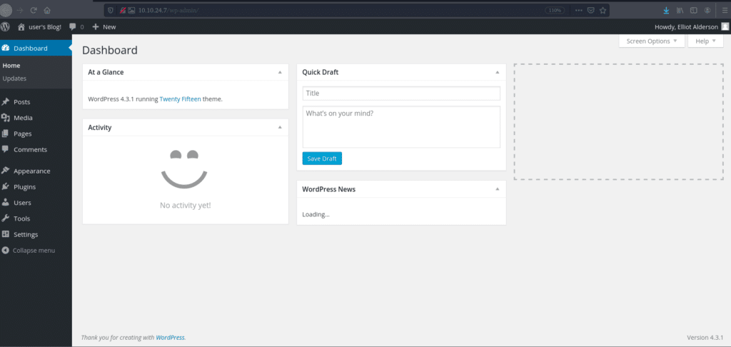 TryHackMe — Mr. Robot CTF Writeup 13 TryHackMe — Mr. Robot CTF Writeup 10