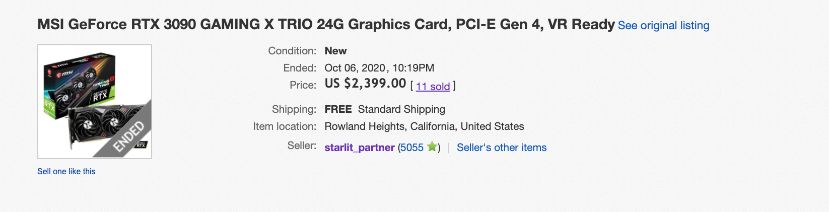 Nvidia RTX 3000s: Scalping Your Lead Off! 3 scalping