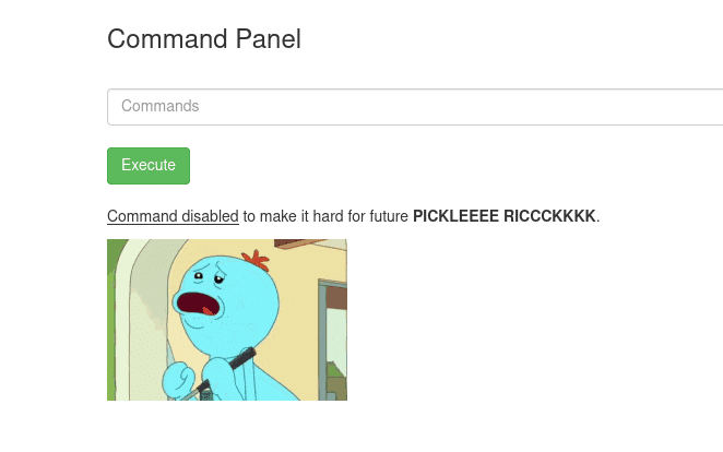 PickleRick Writeup - TryHackMe 8